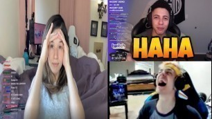 'NINJA AND MYTH REACTS TO POKIMANE WITH NO MAKEUP!!! | FORTNITE (BATTLE ROYALE) Ep. 23'