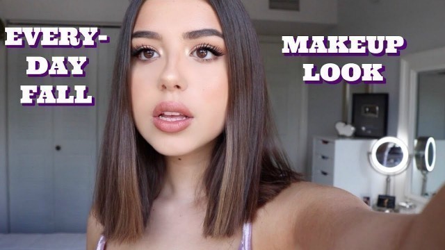 'Everyday Natural Fall Makeup Tutorial | Amanda Diaz'