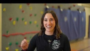 'Finishing a Rock Climbing Wall | Body First School Fitness Challenge'