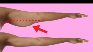 '5 MIN ARMS WORKOUT FOR WOMEN || Lose Arm Fat - No Weights - No Equipment At Home Routine'