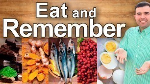 'EAT TO REMEMBER   Best Food for Brain Memory - How to Improve Memory Easily with Foods and Juices'