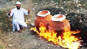 'Mutton Biryani Recipe || Traditional Cooking Pot Biryani || Matka Biryani || Nawabs kitchen'