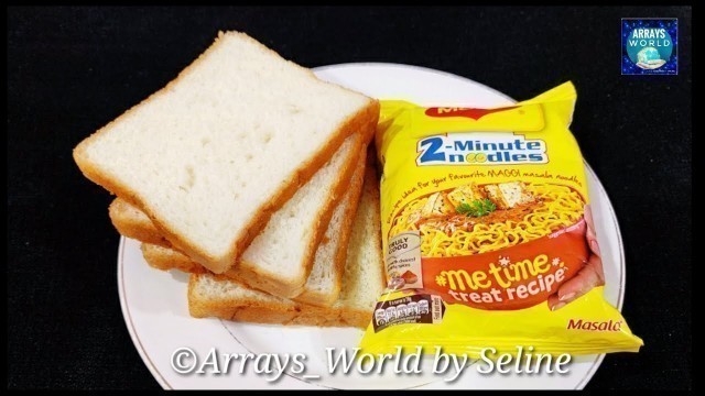 '5 Minutes Evening Snacks Recipe | Crispy &Tasty Bread Snacks|Maggi Recipe| Lockdown |Instant snacks|'