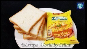 '5 Minutes Evening Snacks Recipe | Crispy &Tasty Bread Snacks|Maggi Recipe| Lockdown |Instant snacks|'