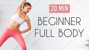 '20 min Fat Burning Workout for TOTAL BEGINNERS (Achievable, No Equipment)'
