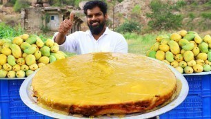 'Mango Cake With Chicken Biryani | Real Mangoes Cake | Mango Cake Without Oven| Nawabs Kitchen'