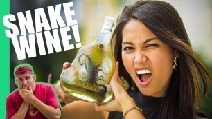 'The Snake Wine Challenge in Vietnam!'