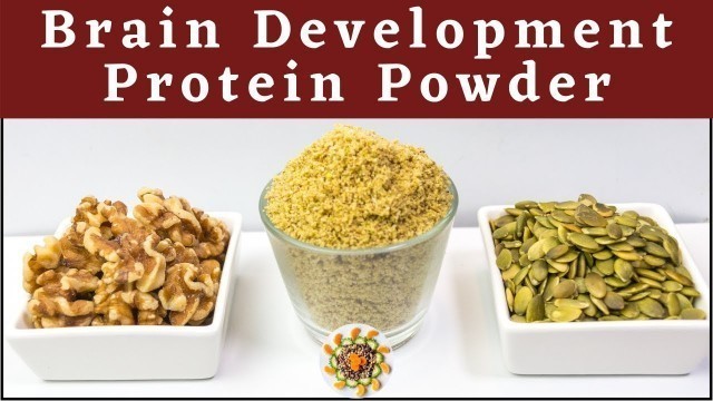 'Baby Food || Brain Development Protein Powder for 8+ Months Babies || Healthy Homemade'