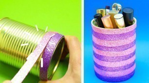 '9 DIY MAKEUP ORGANIZER AND STORAGE IDEAS FOR YOUR HOME'