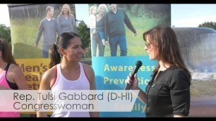 'Congresswoman Tulsi Gabbard (HI) at the Congressional Workout'