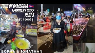 'Cambodia Night Street Food - Tour of Cambodia 