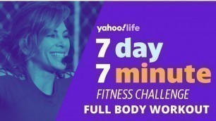 'Jillian Michaels 7-Minute Fitness Challenge, Day 1: Total Body Workout | YahooLife'