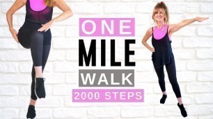 '15 Minute GET FIT CARDIO Indoor Walking Workout For Women Over 50'