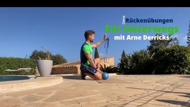 'Rückenübungen für Unterwegs // Arne Derricks // Workout // Home Training'