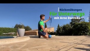'Rückenübungen für Unterwegs // Arne Derricks // Workout // Home Training'