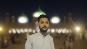 'Night vlogging In Badshahi mosque & Fort Food street Lahore | vlog |'