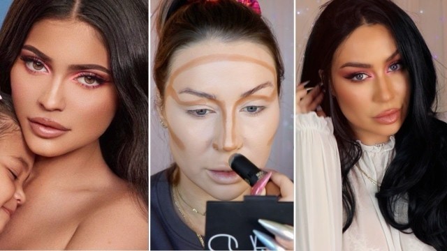 'KYLIE inspired spring makeup tutorial - TESTING BRAND NEW MAKEUP and NARS AFTERGLOW'
