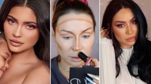 'KYLIE inspired spring makeup tutorial - TESTING BRAND NEW MAKEUP and NARS AFTERGLOW'