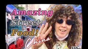 'Buzzing Street Food Night Market in Shenzhen China | VHS Family Vlog'