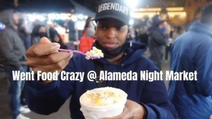 'Cheat Day At The Alameda Night Market In Downtown LA | Street Food Vendors | I am Christian Danielle'