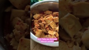 'Mun Tahu ala Shi Cuan #muntahu #ChineseFood #food #tofu #Chinese #MasakanTiongkok #Tahu #TahuPedas'