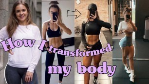 'How I Changed My Body A Lot In 6 Months (what I did differently)'