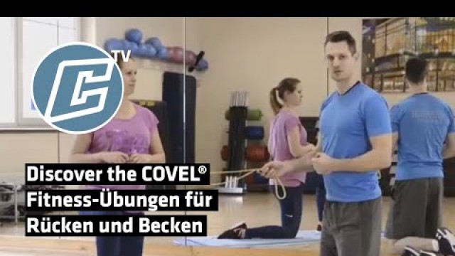 'Fitness-Übungen für Rücken und Becken'