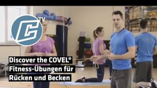 'Fitness-Übungen für Rücken und Becken'