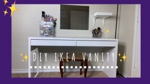 'DIY IKEA VANITY | ft. Fiance ♥️'