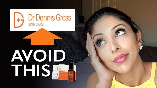 'DR DENNIS GROSS Review by DOCTOR V| Alpha Beta peel, eye cream, c+ collagen, BROWN/ Dark Skin| Dr V'