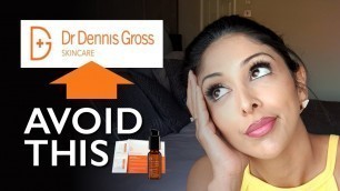 'DR DENNIS GROSS Review by DOCTOR V| Alpha Beta peel, eye cream, c+ collagen, BROWN/ Dark Skin| Dr V'