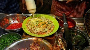 'Best Late Night Food Place | Egg Upra Chhapri | Indian Omlet | Indian Street Food | Egg Recipes'