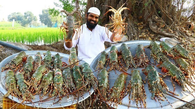 'Lobster Biryani Recipe || Biryani Recipe // Lobster Cutting Skills || Nawabs Kitchen'
