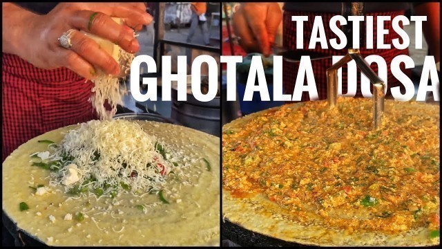 'You should definitely eat this in your lifetime | AHMEDABAD’s ICONIC GHOTALA DOSA'