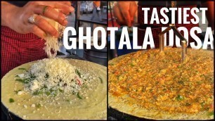 'You should definitely eat this in your lifetime | AHMEDABAD’s ICONIC GHOTALA DOSA'