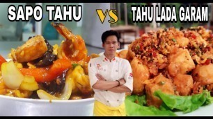 'Sapo tahu, dan tahu lada garam, | style chinese | ala nanang kitchen'