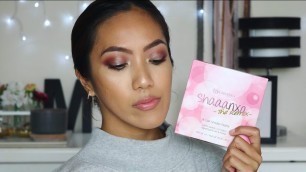 'THE FACE | BURGUNDY GLAM ft  Shaaanxo The Remix Palette Review'