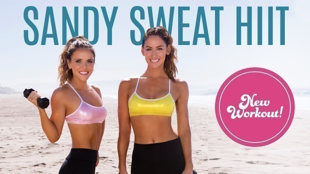 'NEW HIIT Workout! Bikini Series ~ Sandy Sweat!'