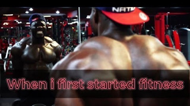 'My first Gym when I started fitness'