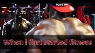 'My first Gym when I started fitness'