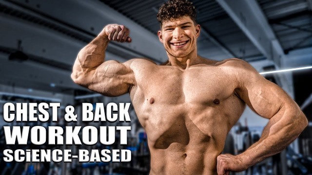 'Mein Science-Based Brust/Rücken Workout für Masse & Symmetrie'