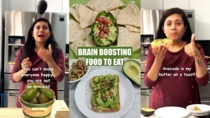 'Brain Boosting Food to Eat with the Least Efforts Avocado Toast & Dip Video Recipe Bhavna\'s Kitchen'