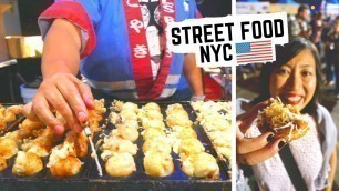 'Best NEW YORK CITY STREET FOOD at QUEENS NIGHT MARKET | Street food from ALL OVER THE WORLD!'