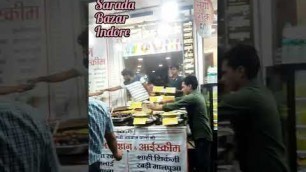 'indore sarafa bazar indore street food indore night food market #indoresarafabazar'