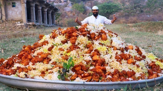 'Wow..Chicken 65 Biryani Recipe || Chicken 65 Biryani Hyderabadi Style || Nawabs Kitchen'