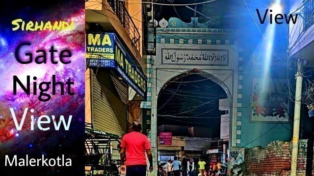 'Sirhandi Gate Malerkotla Night View | Food Street Market | Night View | Tasty Dishes Market | Share'