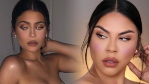 'KYLIE JENNER ON A BUDGET MAKEUP TUTORIAL | MAKEUPBYGRISELDA'