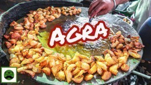 'Night Street Food  Tour in Sanjay Palace, Agra with Veggiepaaji'