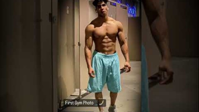 'First Gym Photo Vs Recent