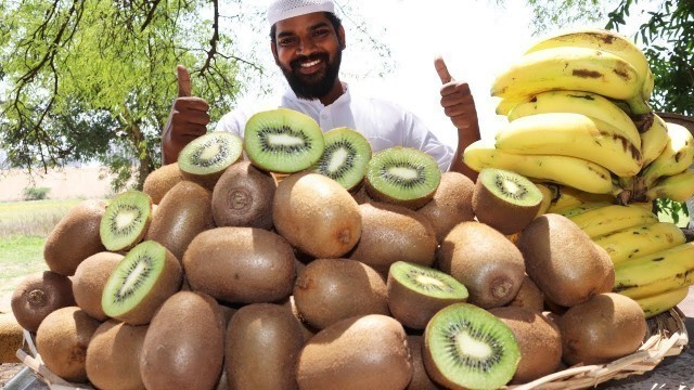 'Kiwi Fruit Smoothie Recipe | For Hungry Kids |Nawabs Kitchen'